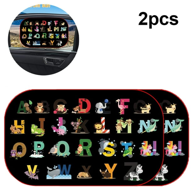 2Piece Windshield Sun Shade Foldable Car Front Window Sunshade for