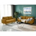 thumbnail image 7 of Koby Home Sectional Sofa Sleeper Couch 3-Seater Sofas 70" Couches for Living Room Ginger Orange, 7 of 7