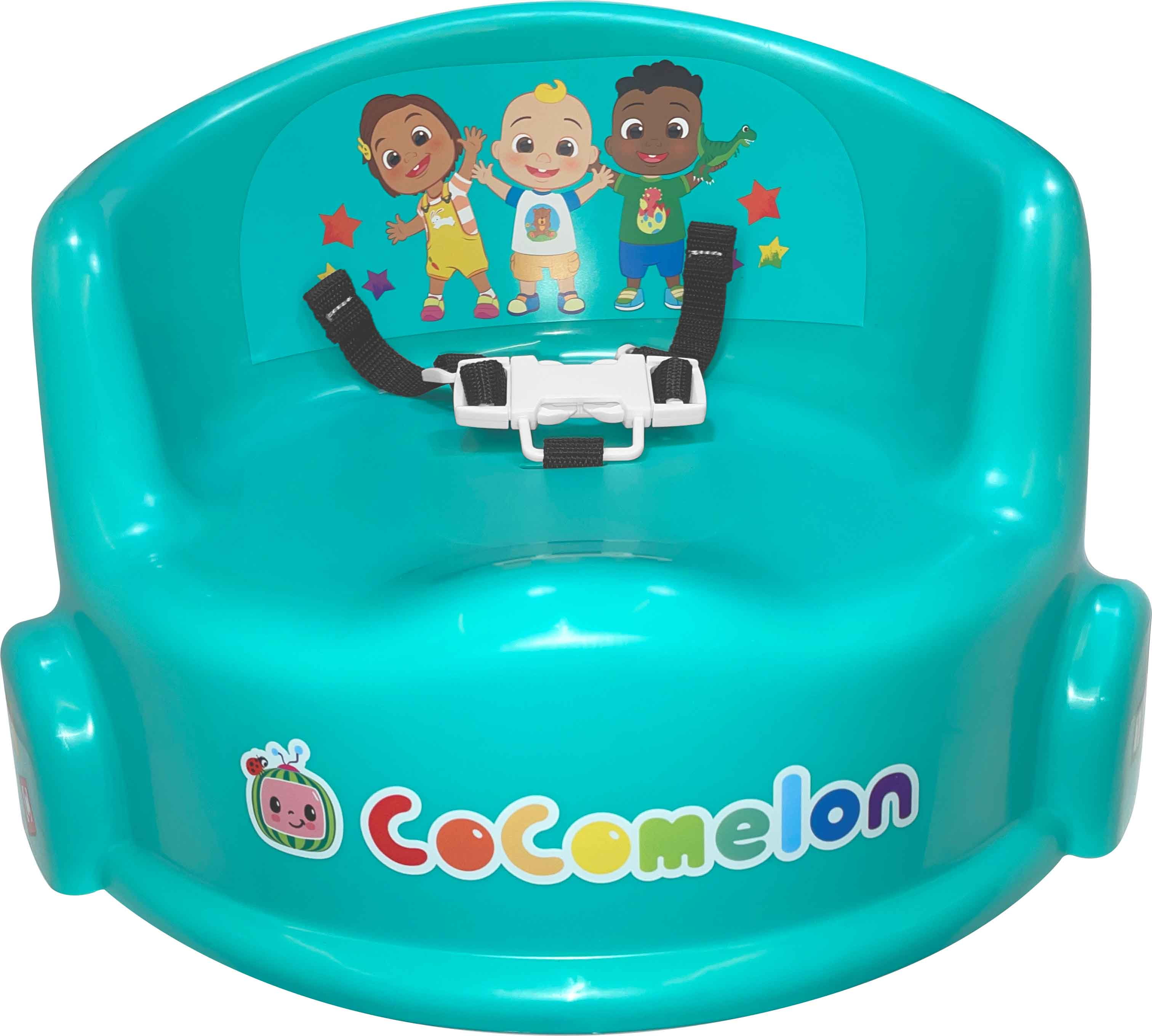 Cocomelon Toddler Feeding Booster Seat- Green