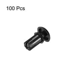 thumbnail image 3 of Clips de empuje remache Unique Bargains 5mm x 8.5mm sujetadores de panel de circuito PCB nylon negro 100 piezas, 3 of 3