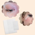 thumbnail image 3 of Fiudx Pegatinas de Diamantes de Imitación, Decoración Acrílica de Alto Brillo para Rostro y Uñas, Pegatinas de Perlas Adhesivas Fáciles de Despegar, Manualidades y Personalización con Estilo, Maquill, 3 of 4