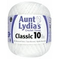 thumbnail image 2 of Aunt Lydia's Classic Crochet Thread Size 10 Value-White - 151-201, 2 of 2