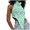 Light Green, variant on Women's Sweater Vest for Women - Contemporary Backless Knit Tank Top with Turtleneck and Slim Fit Irregular Design for Layering