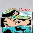 thumbnail image 3 of Disney Mulan - Comic Strips Warrior - Juniors Fitted Graphic T-Shirt, 3 of 5