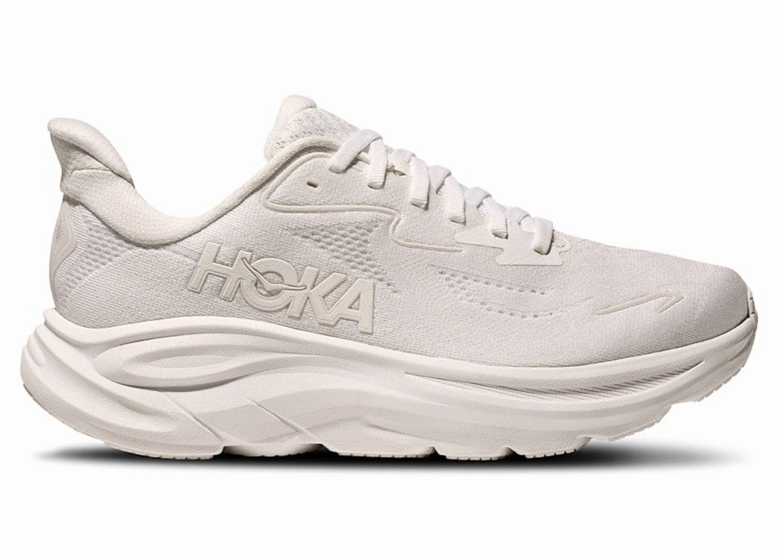 HOKA BONDI 8 Running Shoes for Adult Men, Lace Up Mesh, Size 10