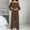 A1 Coffee, variant on GILIGEGE Women's 2 Piece 2026 Fall Fashion Lounge Set Fall Fashion Long Sleeve Off Shoulder Crop Top Wide Leg Drawstring Pants Airport Outfit,Athleisure Workout Set,Casual Sweatsuit Black