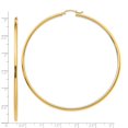 thumbnail image 3 of Real 14kt Yellow Gold Hoop Earrings; for Adults and Teens; for Women and Men, 3 of 3