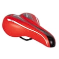 thumbnail image 1 of Asiento Sillin Para Bicicleta Ancho Rojo TL-2015 Mariluz, 1 of 8