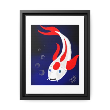Koi in Bubbles by Amanda Sherrell