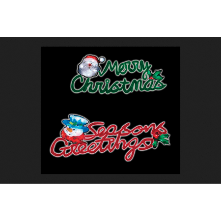 UPC 843518020456 product image for Celebrations Rope Light Merry Christmas Sign Red/Green Plastic 19 in. x 36 in. | upcitemdb.com