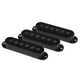 thumbnail image 4 of 6 Piezas Cubre Pastillas Negras, Blancas Funda de Bobina para Principiantes Producción Instrumentos Musicales, 4 of 9