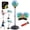 Green, variant on LINXUXIE Unicorn Punching Bag for Kids, Adjustable Boxing Equipment with Gloves & Air Pump, Birthday Gifts for Kids 3-5 5-8 8-12 Year Old