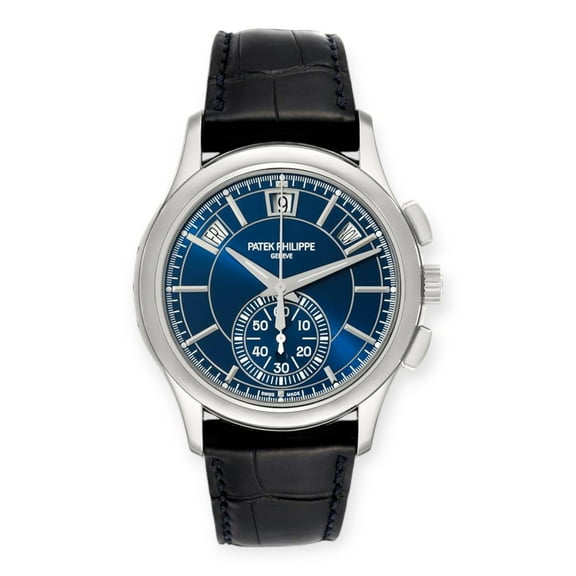 Pre-Owned Patek Philippe Complications 5905 Annual Calendar Platinum Watch