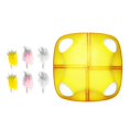 thumbnail image 1 of MERIGLARE Cat Interactive Toy Touch Sensing Automatic Pet Toy Electric Feather Cat Toy yellow replace, 1 of 9