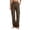 Brown, variant on Zpzdpjkx Straight Leg Cargo Pants for Women Multi Pocket Outdoor Workwear Trousers Loose Casual Streetwear Hiking Long Pants