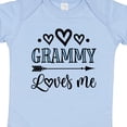 thumbnail image 4 of Inktastic My Grammy Loves Me Grandchild Girls Baby Bodysuit, 4 of 5