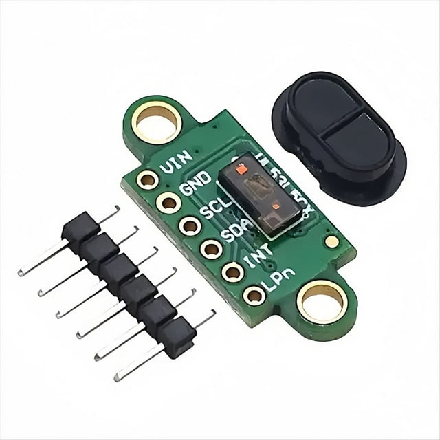 Módulo Sensor de Distancia Multirregional de Tiempo de Vuelo de Campo Amplio TOF VL53L5X V2 VL53L5CX con Cubierta