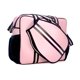 thumbnail image 2 of Bolsa de Pickleball, bolso de mano de Pickleball con correa ajustable, profesional para mujer Rosa y negro, 2 of 9