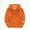A207-Orange, variant on Caqnni Little Girls Boys' Hoodies Sweatshirts Long Sleeve Casual Lightweight Solid Pullover Tops with Hooded for Little Girls Boys Winter Warm Pullover Sweatshirt for 6-8 Years