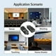 thumbnail image 4 of Wireless HDMI Transmitter and Receiver 50M 1080P 60Hz for Streaming Compatible with TV PC Projector, 4 of 5