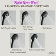 thumbnail image 4 of Forno Acqua AcquaFALL Mini 8 Inch Shower Head, Matte Black Finish, Overhead Rainfall Shower, Handheld Shower Head, Body Jets, 2.5 GPM Flow Rate, 4 of 14