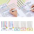 thumbnail image 2 of Soft-Tip Highlighter Pen Set Morandi Colors, 6-Color Pack Precise Control, 2 of 21