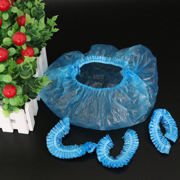 Gorro de ducha desechable, gorro grueso para el cabello, impermeable, para baño, cocina, a prueba de aceite, para salón de belleza, cuidado del cabello
