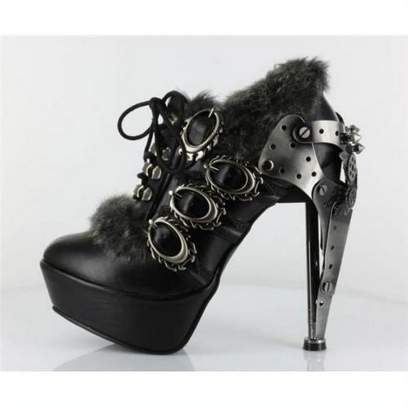Women's Morgana Heel Buckle Pumps