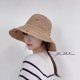 thumbnail image 5 of 56-58 cm circunferencia de la cabeza lindo sombrero de pescador cereza sombrero protector solar femenino verano playa sombrilla sombrero de paja, 5 of 5