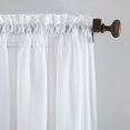 thumbnail image 4 of Mainstays Marjorie Sheer Voile Window Curtains Panel Pair, 4 of 6