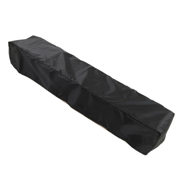 Housse de Protection pour Clavier de Piano Imperméable Respirante Extensible Noire pour Piano Numérique 61 Touches