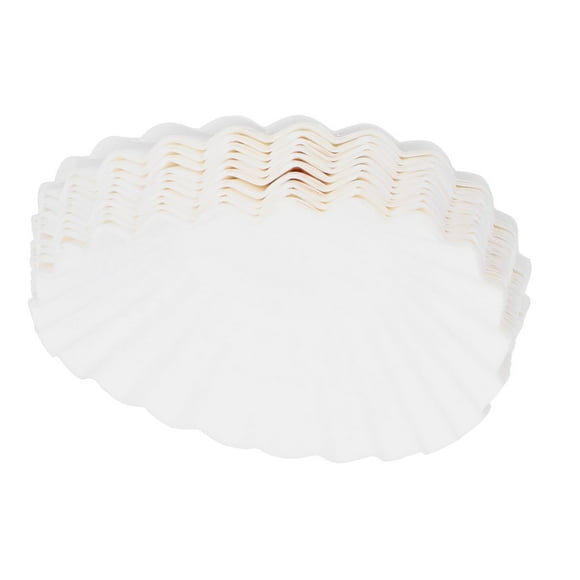 Coffee Filter, Raw Wood Pulp Pour Over Filter Paper Coffee Filter Paper 6.5Inch For Home For Coffe Shop