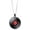 Red guitar necklace, variant on Vinyl Record Earrings Vintage Retro Black Player DJ Music Metal Phonograph Album Small, Style G4172
