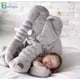 thumbnail image 2 of Babiqu 1PC 40/60cm Infant Soft Appease Elephant Playmate Calm Doll Baby Appease Toys Elephant Pillow Plush Toys Stuffed Dollyellow60cm Deng Xun unisex, 2 of 2