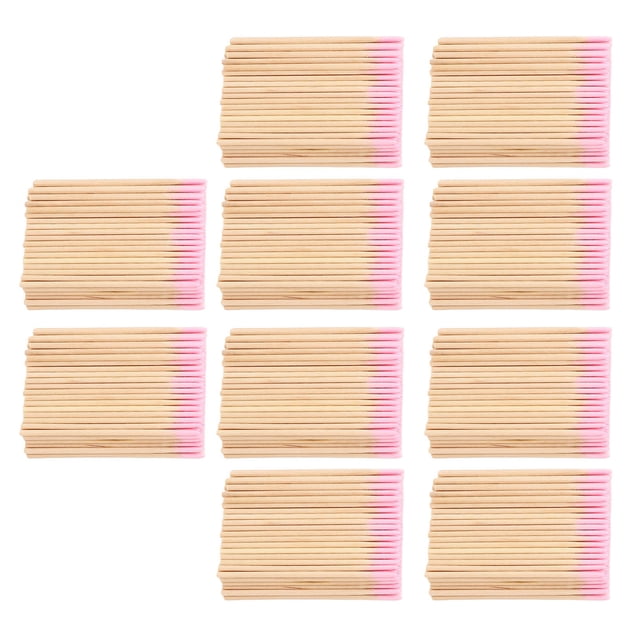 Pointed Tip Swabs, 10 Bags Pointed Cotton Swabs Manicure Tool Wide Usage for Cleaning