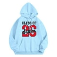 thumbnail image 3 of Senior 2025 Hoodie Class Of 2026 Long Sleeve Hoodies with Pockets Hooded Sweatshirt Hoodie Women Pullover, 3 of 5