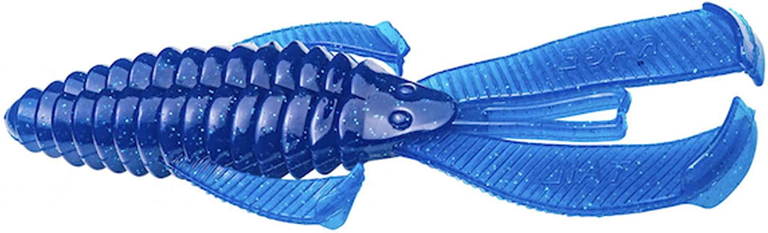 Strike King Rage Tail DB Bug Swampwater Blue 7pk