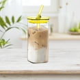 thumbnail image 7 of 400ML Heat-Resistant Glass Cup with Lid & Straw, Multifunctional Cold Drink/Juice/Milk/Coffee Cup for Daily Use, 7 of 7