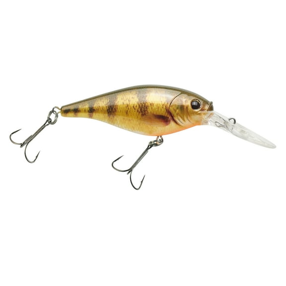Berkley Flicker Shad Fishing Lure, HD Yellow Perch, 3/16 oz