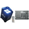 Chauvet DJ Freedom Par Hex 4 Wireless DMX LED PAR Wash Up Light+DMX Controller