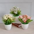 thumbnail image 4 of Fleur Artificielle Décoration Plante en Pot, 4 of 9