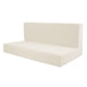 thumbnail image 4 of 2 fundas para asientos de RV, fundas de cojín, mesa de comedor extensible fácil de instalar para RV blanco, 4 of 8