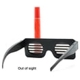 thumbnail image 3 of Gafas LED Brillantes Que Brillan en para Bailar Fiesta Festival Música (cuatro Colores), 3 of 6