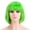 Green, variant on Spencer Short Bob Hair Wigs Straight with Flat Bangs Synthetic Colorful Daily Cosplay Anime Halloween Party Hair Wig for Women