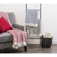 thumbnail image 4 of French Blue Herringbone Chevron Throw, 4 of 6