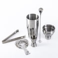 thumbnail image 4 of ShenMo 5pc Boston Cocktail Shaker Set - Bartender Kit with Martini Drink Shaker & Cocktail Set Bar, 4 of 5