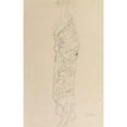 thumbnail image 2 of Gustav Klimt 17x24 Gold Ornate Framed and Double Matted Museum Art Print Titled - Woman in Kimono (1917-18), 2 of 4