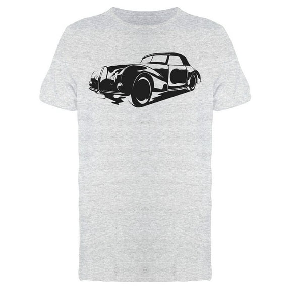 Vip Car Black And White T-Shirt Men -Image by Shutterstock, Male 3X-Large