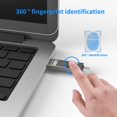 thumbnail image 5 of Usmixi Circulaire d'Aubaines Clé USB à Empreinte Digitale Clé USB Chiffrée, 5 of 5