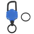thumbnail image 2 of Porte-clés Rétractable, Lanière Rétractable Porte-Clés, Porte-Clés Rétractable Fil en Acier Inoxydable Boucle de Traction Facile Mousqueton Porte-Clés, 2 of 8